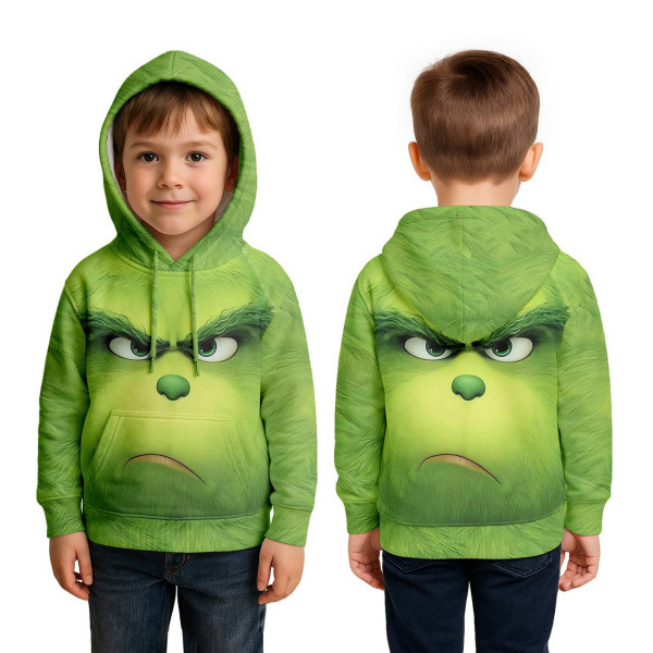 Худі дитяче з 3D принтом Grinche 31769 110 см