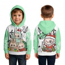 Худі дитяче з 3D принтом Labubu №19 32192 128 см