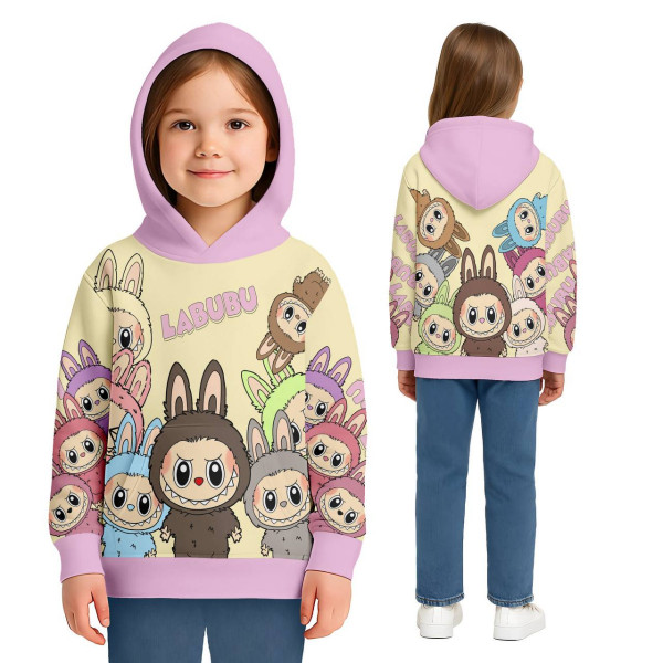 Худі дитяче з 3D принтом Labubu №5 31910 152 см
