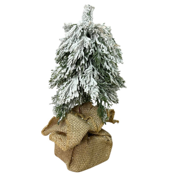Ялинка штучна 19747 25 см засніжена