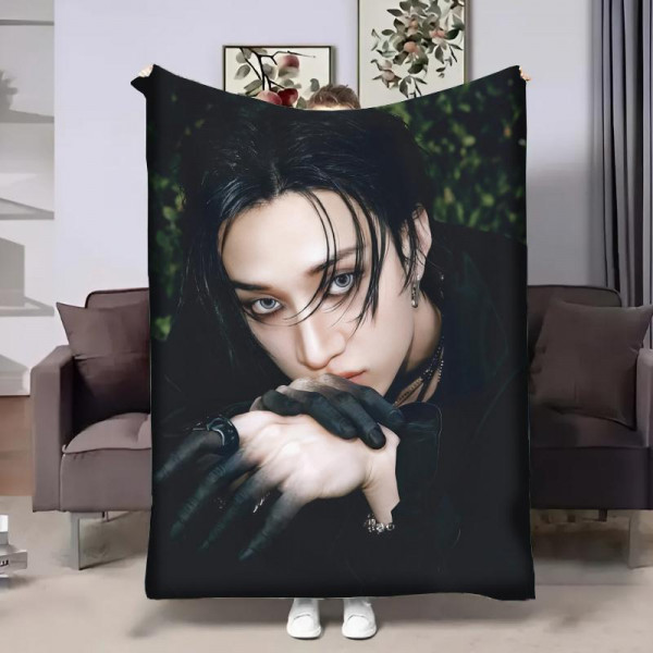 Плед 3D Stray Kids Bang Chan 32318 160х200 см
