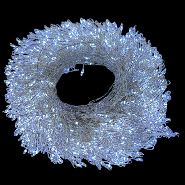 Гірлянда світлодіодна від мережі Роса Y-834W 19788 50 м 500 LED холодна біла