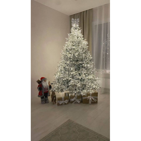 Гірлянда світлодіодна від мережі Роса Y-834W 19788 50 м 500 LED холодна біла