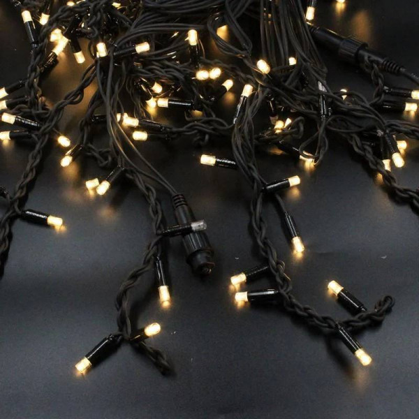 Гірлянда світлодіодна від мережі вулична Бахрома Y-20-94WW 19790 10 м холодна біла