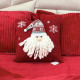 Подушка новорічна 3D Бородатий Санта 19878 40х40 см