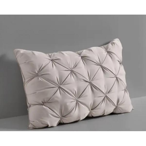 Подушка тісто з еко-пуху Colorful Home 19844 50х70 см бежева