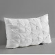 Подушка тісто з еко-пуху Colorful Home 19845 50х70 см біла