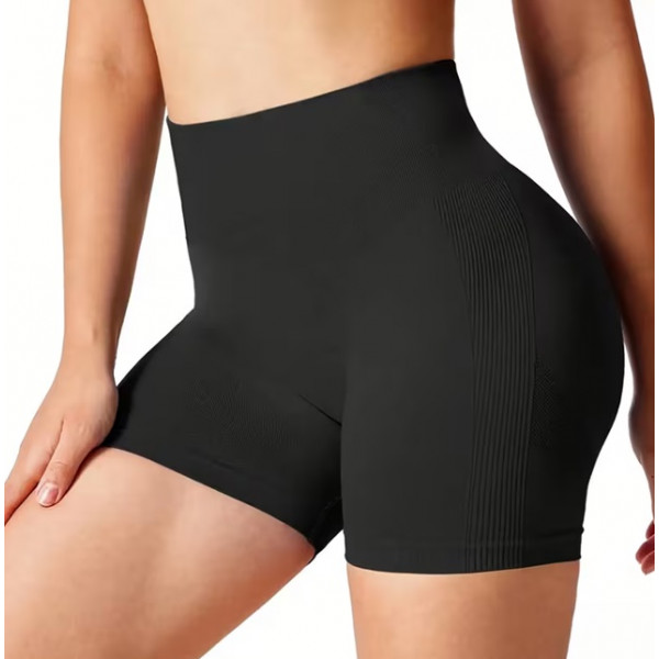 Велосипедки-шорти жіночі з пуш-ап TieDye 19962 M чорні