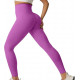 Легінси жіночі безшовні спортивні з пуш-ап 19988 XL бузкові