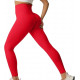 Легінси жіночі безшовні спортивні з пуш-ап 19996 XL червоні