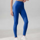 Легінси жіночі безшовні спортивні з пуш-ап 19997 S сині
