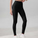 Легінси жіночі безшовні спортивні з пуш-ап 20008 XL чорні