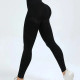 Легінси жіночі спортивні з пуш-ап Tie Dye 19960 2XL чорні