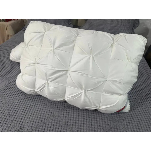 Подушка тісто анатомічна з мікрогеля Laura Grand 19902 50х70 см 2 шт біла