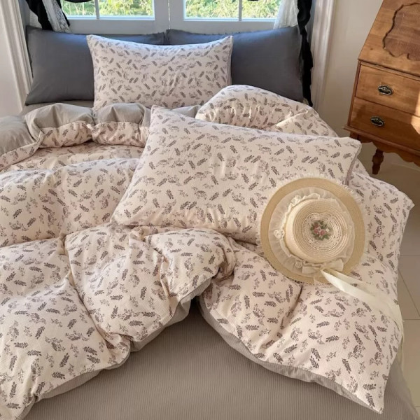 Постільна білизна полуторна з мусліну Colorful Home 19931 150х210 см