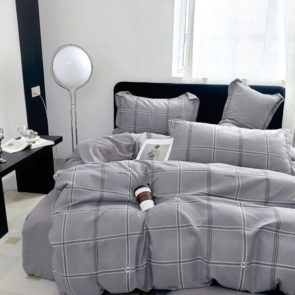Постільна білизна євро з фланелі L&M Home Textiles 20146 200х220 см