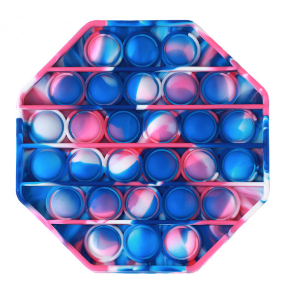 Антистрес іграшка Pop It Синій косинець пупирка 5082