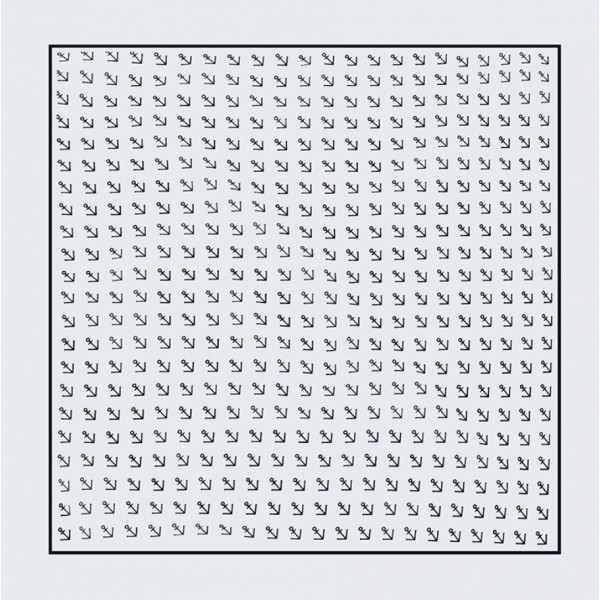 Бандана з візерунком Морська 3 10560 54х54 см