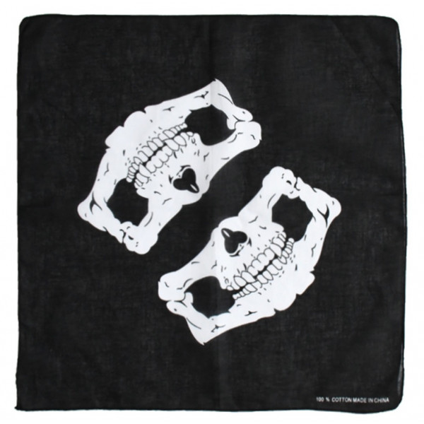 Бандана з візерунком Череп 7 10533 54х54 см