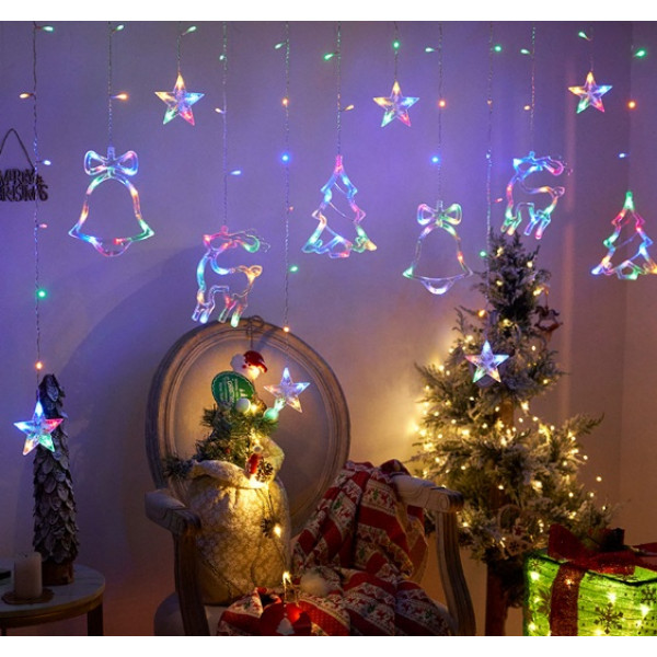 Гірлянда від мережі новорічна Bell 2 13740 3.5 м мультиколор