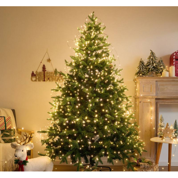 Гірлянда світлодіодна від мережі Роса Y-20-78WW/-836 19558 100 м 1000 LED тепла жовта