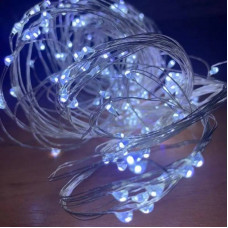 Гірлянда світлодіодна від мережі з білим проводом Хвіст Y20-38WW 19611 2 м 200 LED теплий жовтий