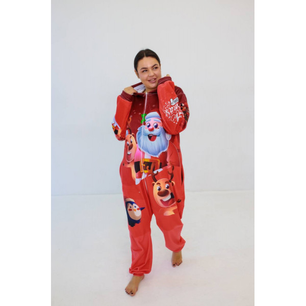 Кігурумі для дорослих Oversize 3D Дід Мороз 3061_3_164 17031 164 см