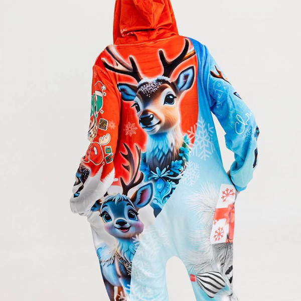 Кігурумі підліткове 3D Сніжні олені 4005_2_152 17426 152 см