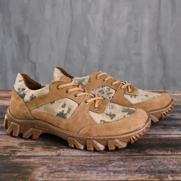 Кросівки чоловічі тактичні Піксель 7095 40 р 26 см хакі