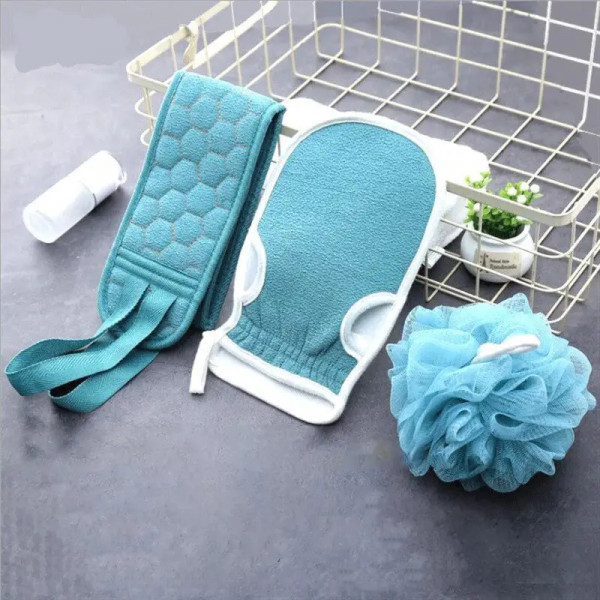 Набір для ванної 10747 3 предмети бірюзовий