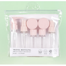 Набір дорожній 18586 8 рожевий предметів