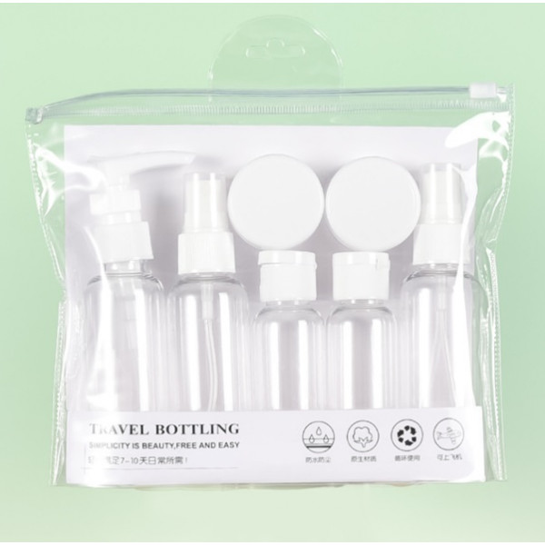 Набір дорожній 18587 8 предметів білий