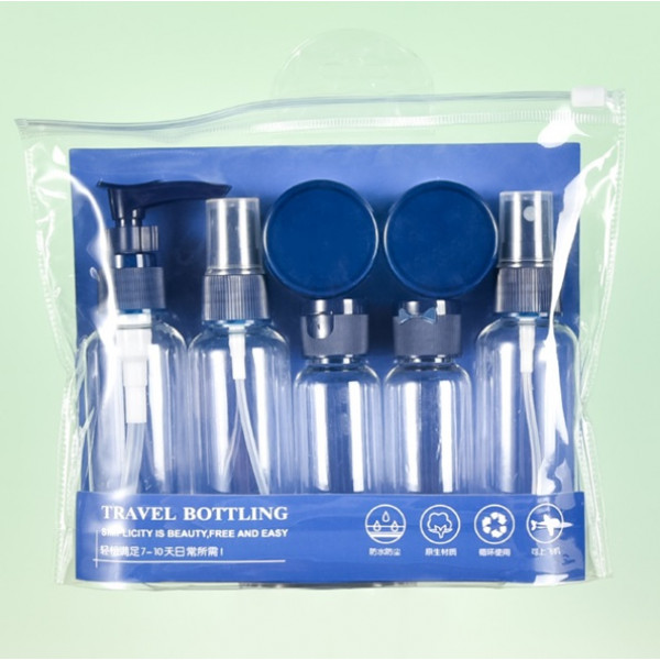 Набір дорожній 18588 8 предметів синій