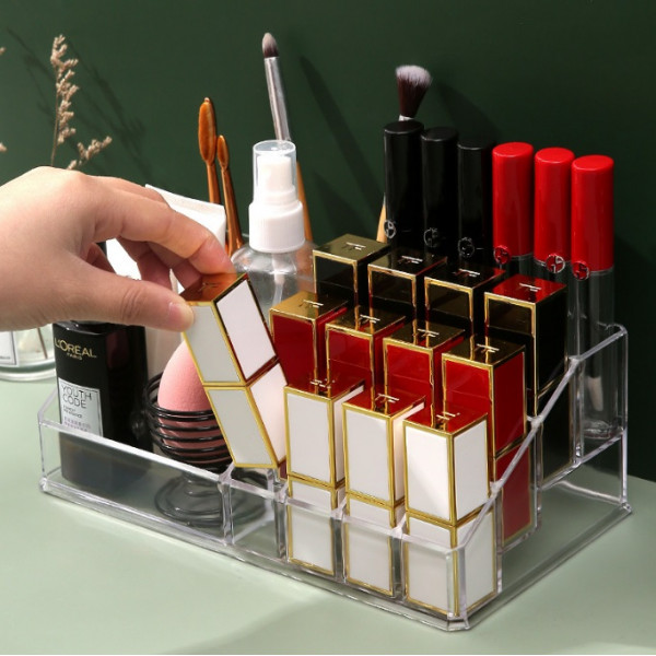 Органайзер для косметики 14513 22х13 см прозорий