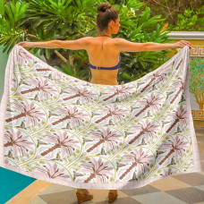 Парео пляжне з 3D принтом Palm Breeze 31156 150х180 см
