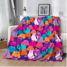 Плед 3D Шалені котики 10650 160х200 см