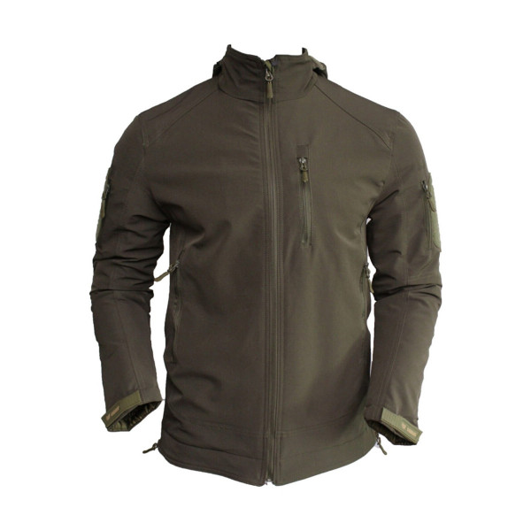 Куртка чоловіча тактична Combat Туреччина Софтшел Soft-Shell (ЗСУ) 8178 L оливкова