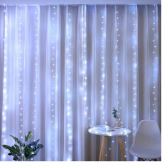 Гірлянда світлодіодна від мережі Штора Роса Y25-11W 19716 3х3 м холодний білий