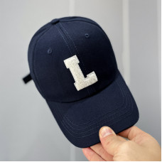 Кепка-бейсболка 8422 L 54-58 см синя