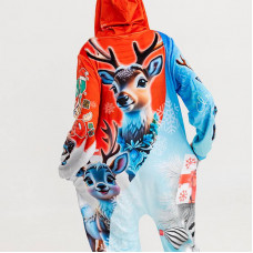 Кігурумі підліткове 3D Сніжні олені 4005_2_158 17427 158 см