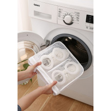 Мішок для прання взуття 18654 12х30х36 см білий