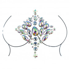 Наклейки кристали для грудей Crystals 3 8518 13х10.5 см