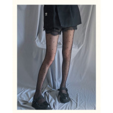 Колготки жіночі Горошок 6253 чорні