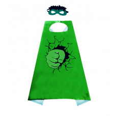 Маскарадний плащ з маскою Халк 3 9070 70х70 см