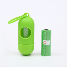 Набір для вигулювання собак 11161 1 рулон салотовий