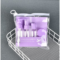 Набір дорожній 18577 6 предметів фіолетовий