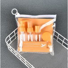 Набір дорожній 18578 6 предметів помаранчевий