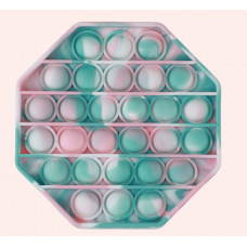 Антистрес іграшка Pop It Бірюзовий косинець пупирка 5106