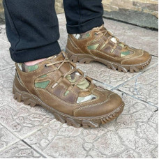 Кросівки чоловічі тактичні 6646 41 р 26,5 см коричневі