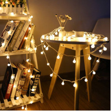 Гірлянда світлодіодна від мережі Кулі Y25-20WW 19584 4 м теплий жовтий